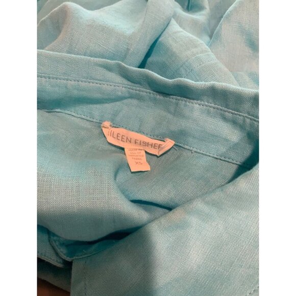 Lilly Pulitzer Blue & White Shell Patterned Tank Top , Size XS - Picture 6 of 6